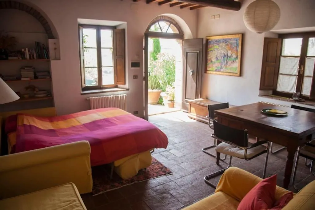 Mimosa At Pietraie A Nice Studio With Terrace On The Valley Montecastelli Pisano