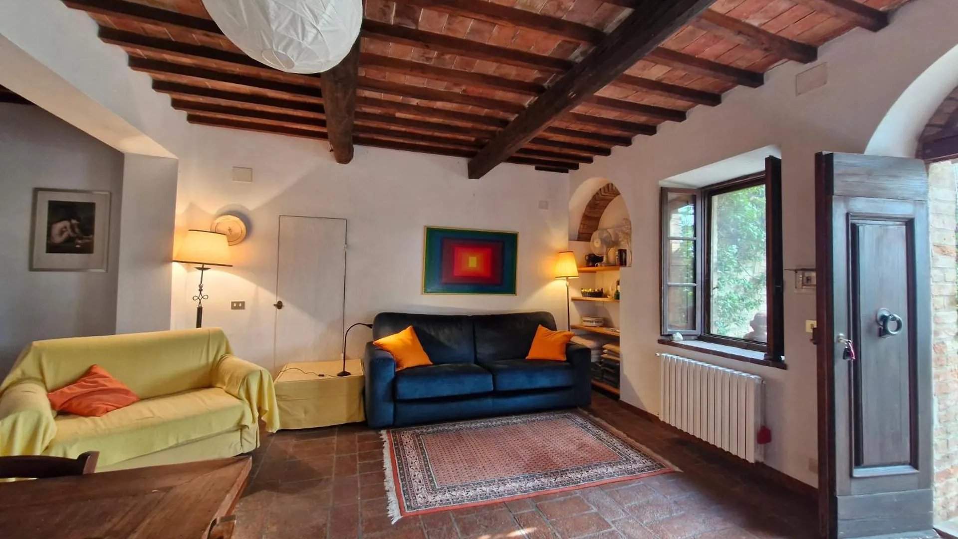 Mimosa At Pietraie A Nice Studio With Terrace On The Valley Montecastelli Pisano 0*,