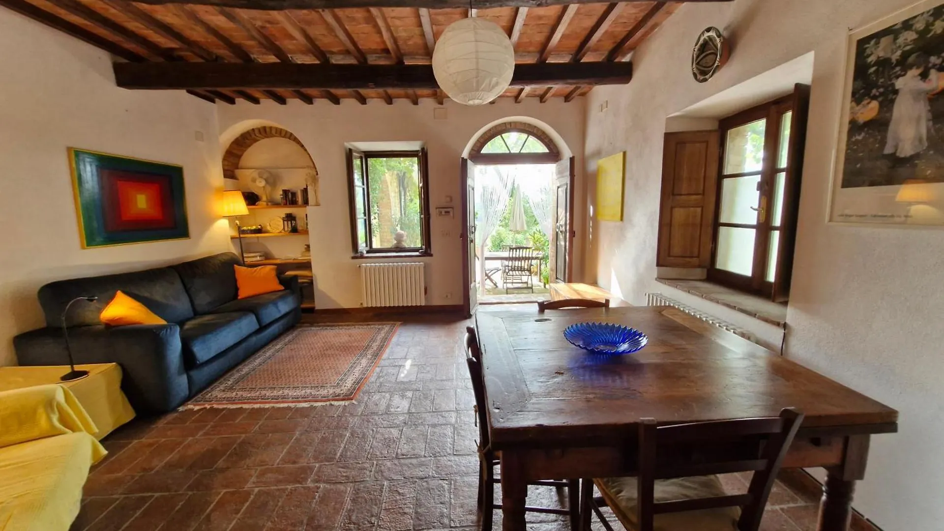 Mimosa At Pietraie A Nice Studio With Terrace On The Valley Montecastelli Pisano