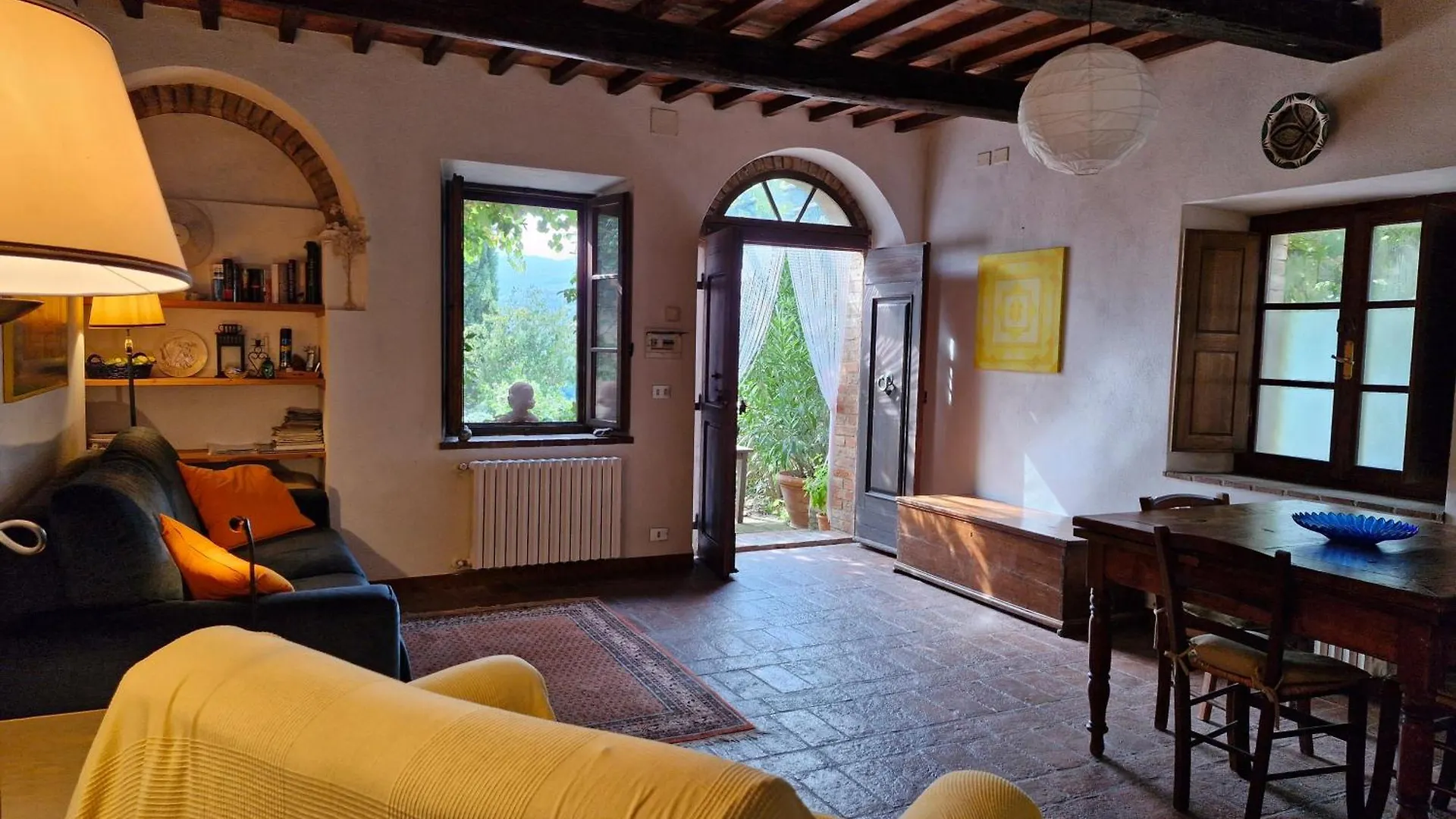 Apartment Mimosa At Pietraie A Nice Studio With Terrace On The Valley Montecastelli Pisano
